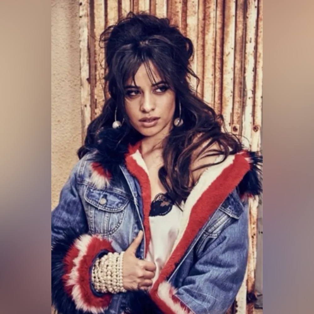 Women’s Guess X Tiesto american flag jacket